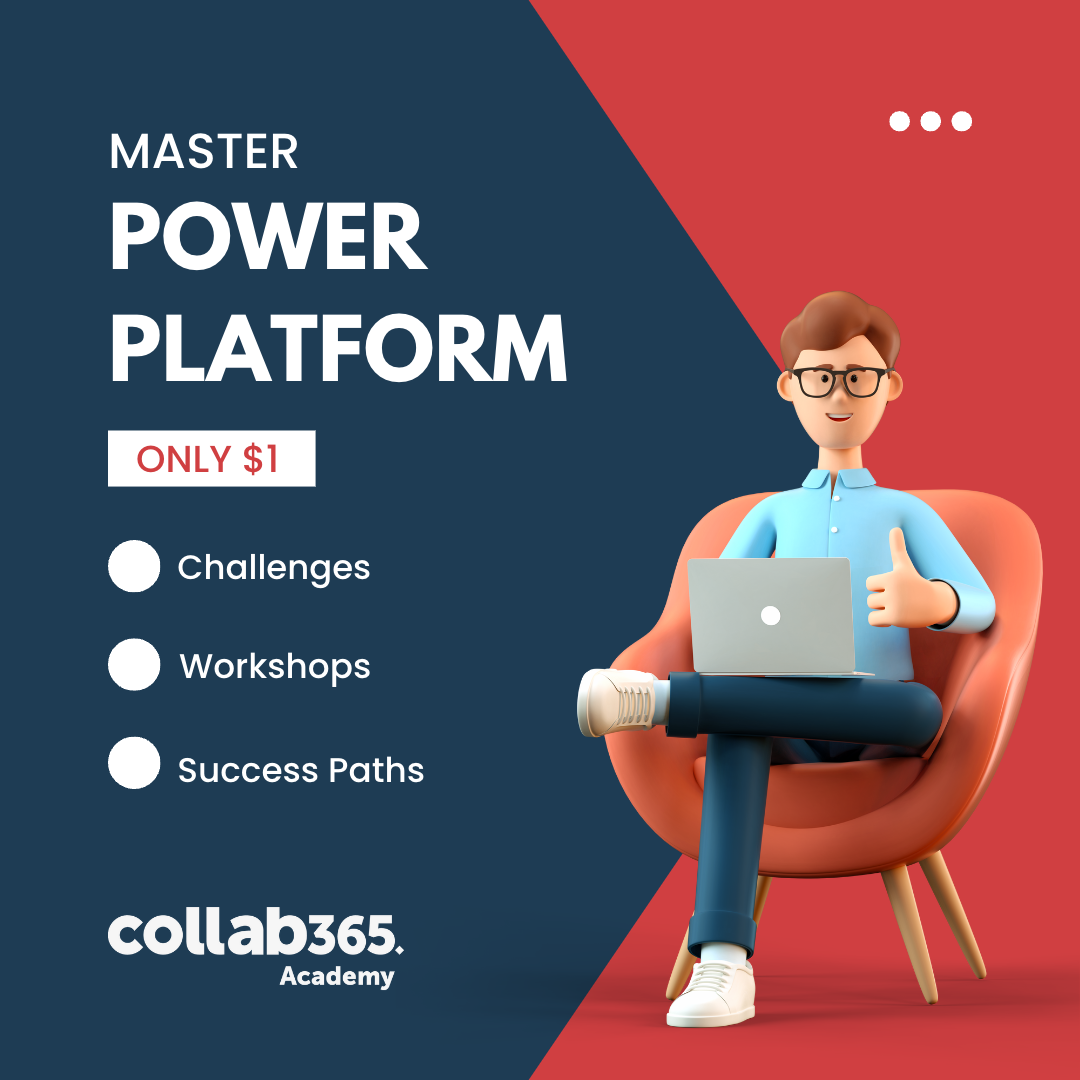 get a one dollar trial in collab365 academy